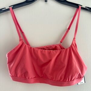 Auden Pink Bralette with Adjustable Straps